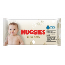 Детские влажные салфетки Huggies Elite Soft, 56 шт.
