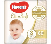 Подгузники Huggies Elite Soft 3 (5-9 кг), 80 шт.